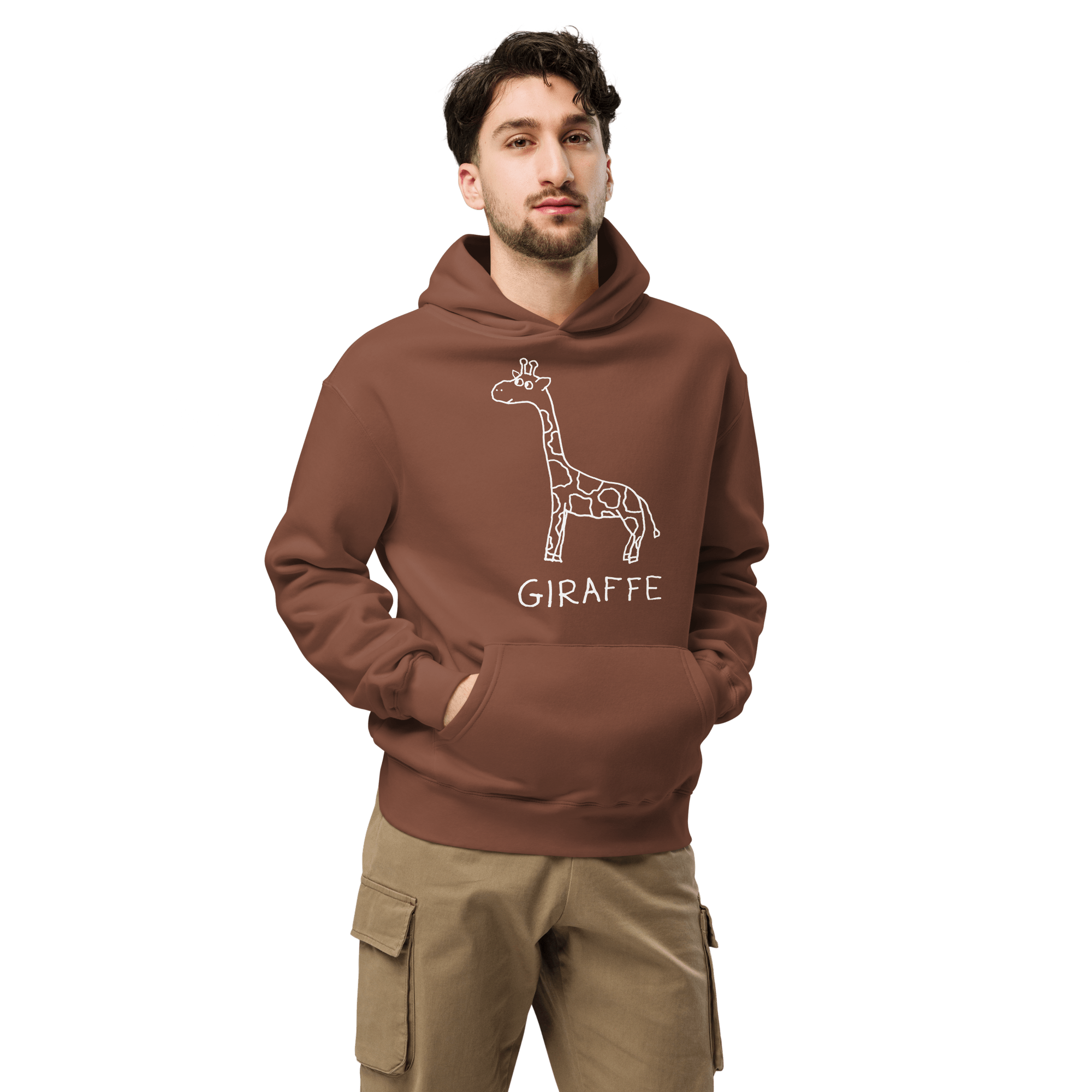 Fall Collection Giraffe Premium Hoodie product image
