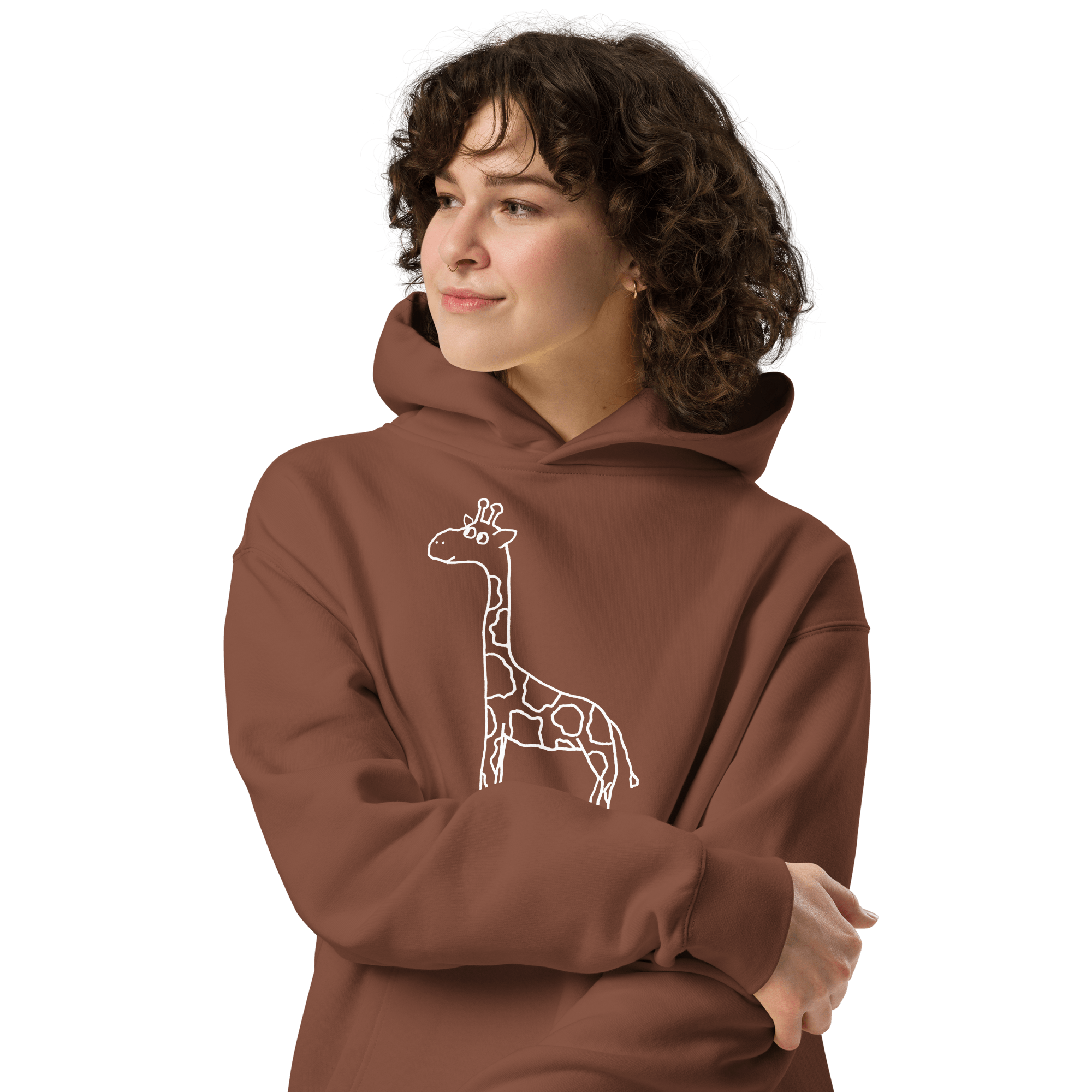 Fall Collection Giraffe Premium Hoodie product image