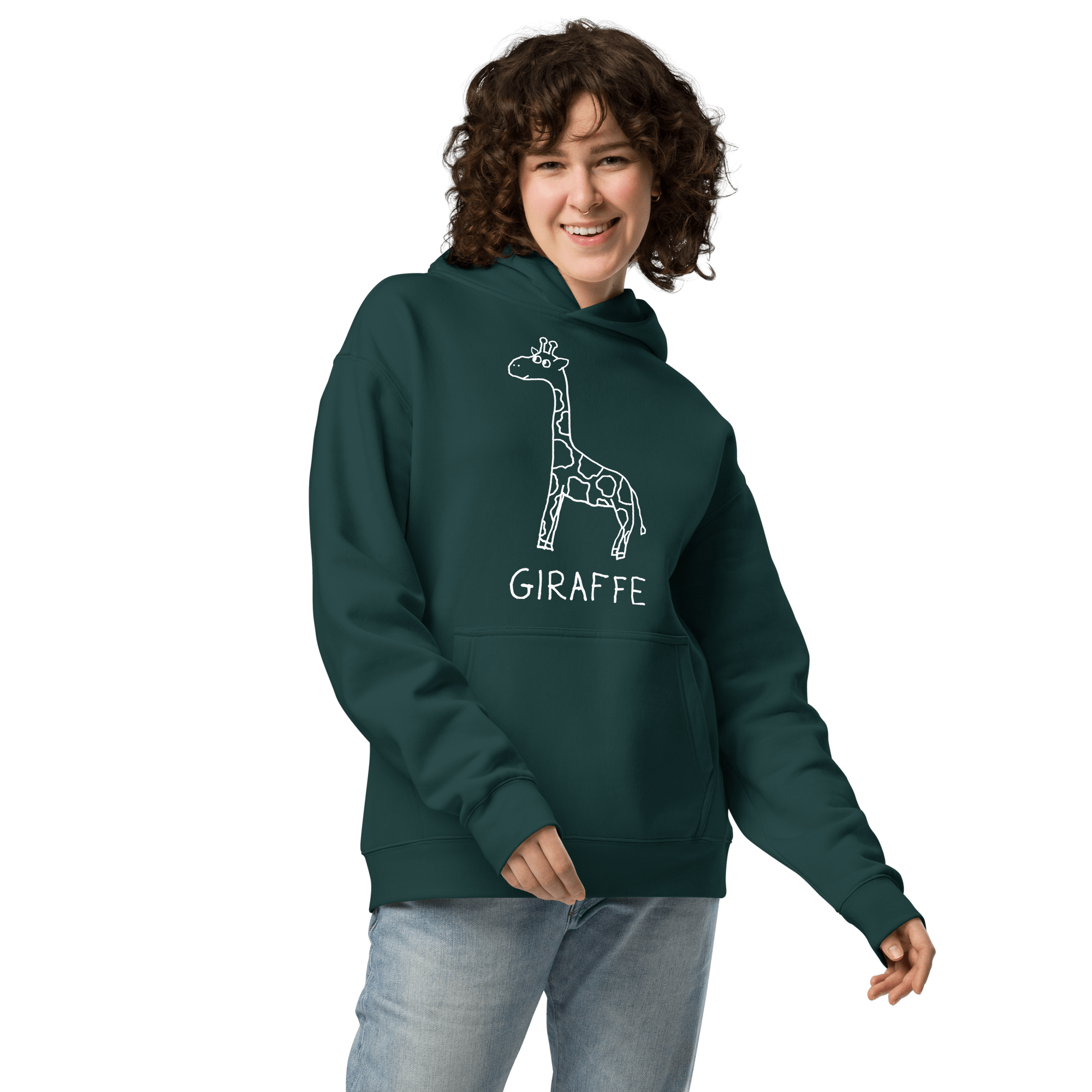 Fall Collection Giraffe Premium Hoodie product image