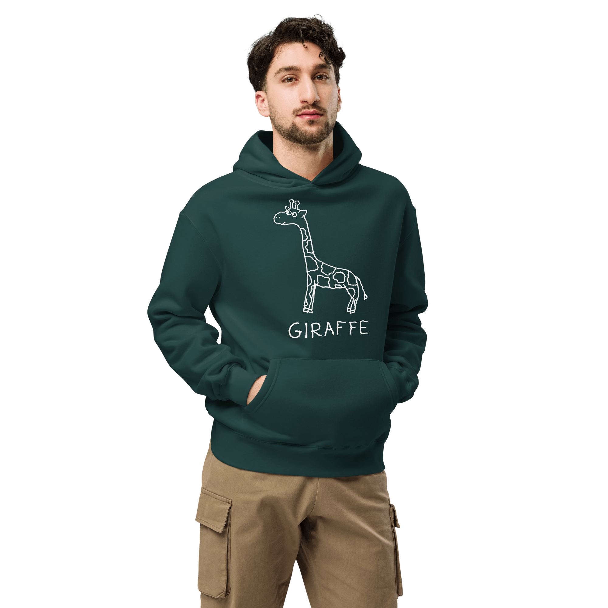 Fall Collection Giraffe Premium Hoodie product image