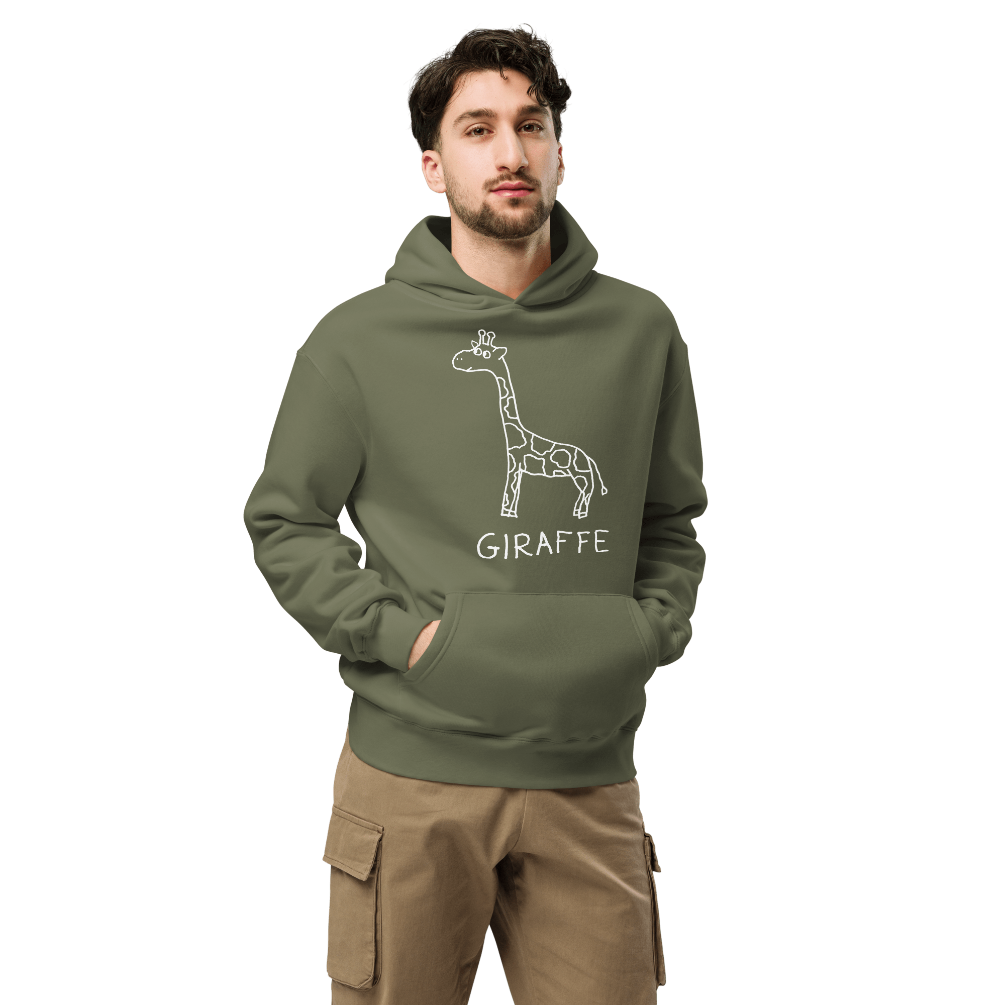 Fall Collection Giraffe Premium Hoodie product image