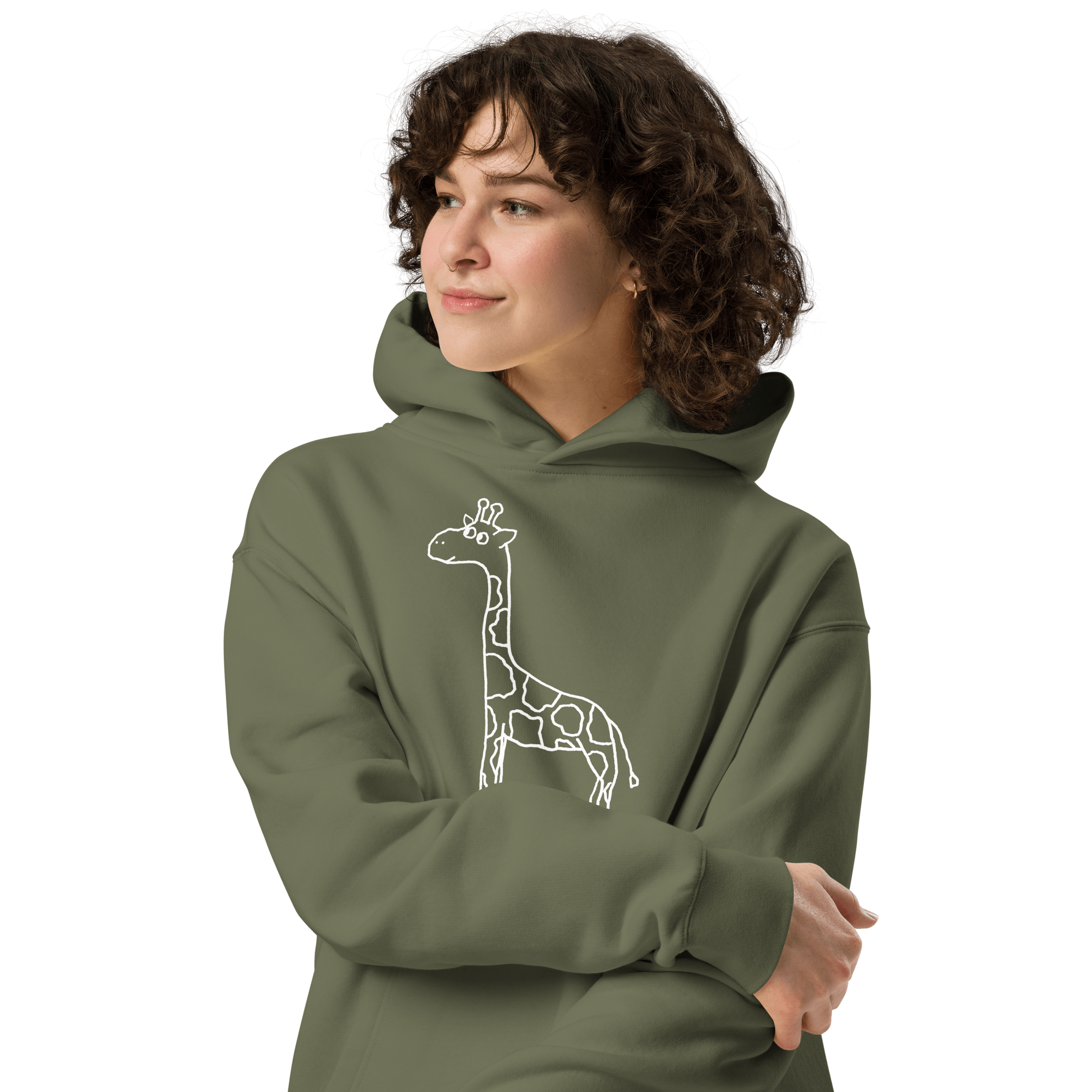 Fall Collection Giraffe Premium Hoodie product image