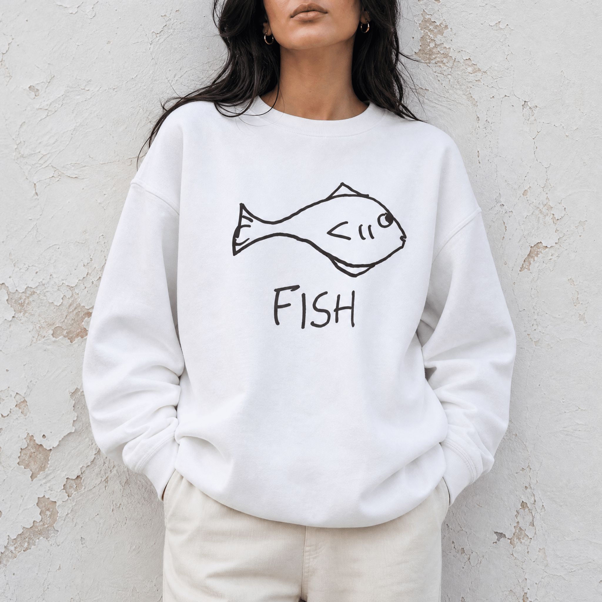 Fish - Crewneck Sweatshirt