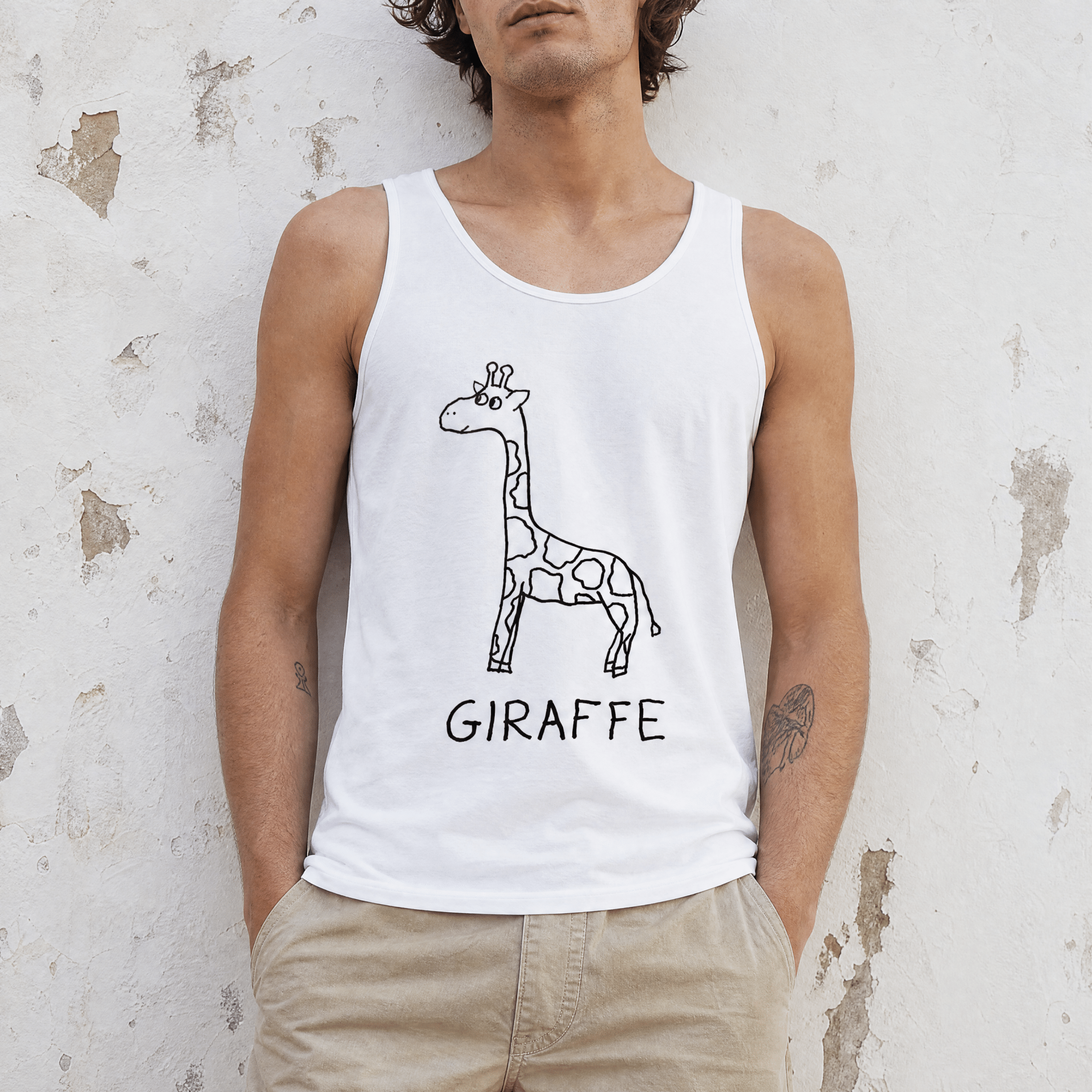 Giraffe - Unisex Tank Top