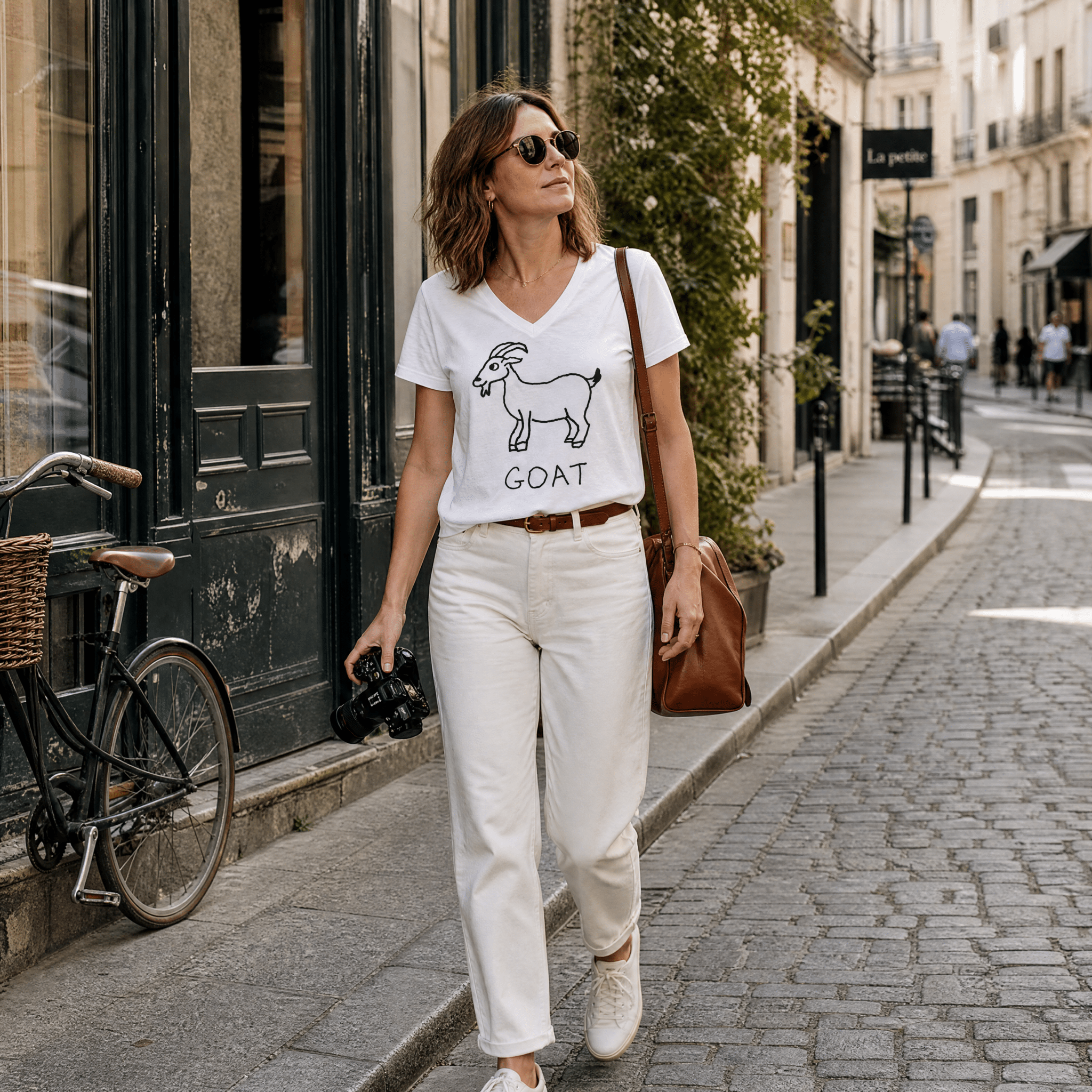 Goat - V-neck Tee