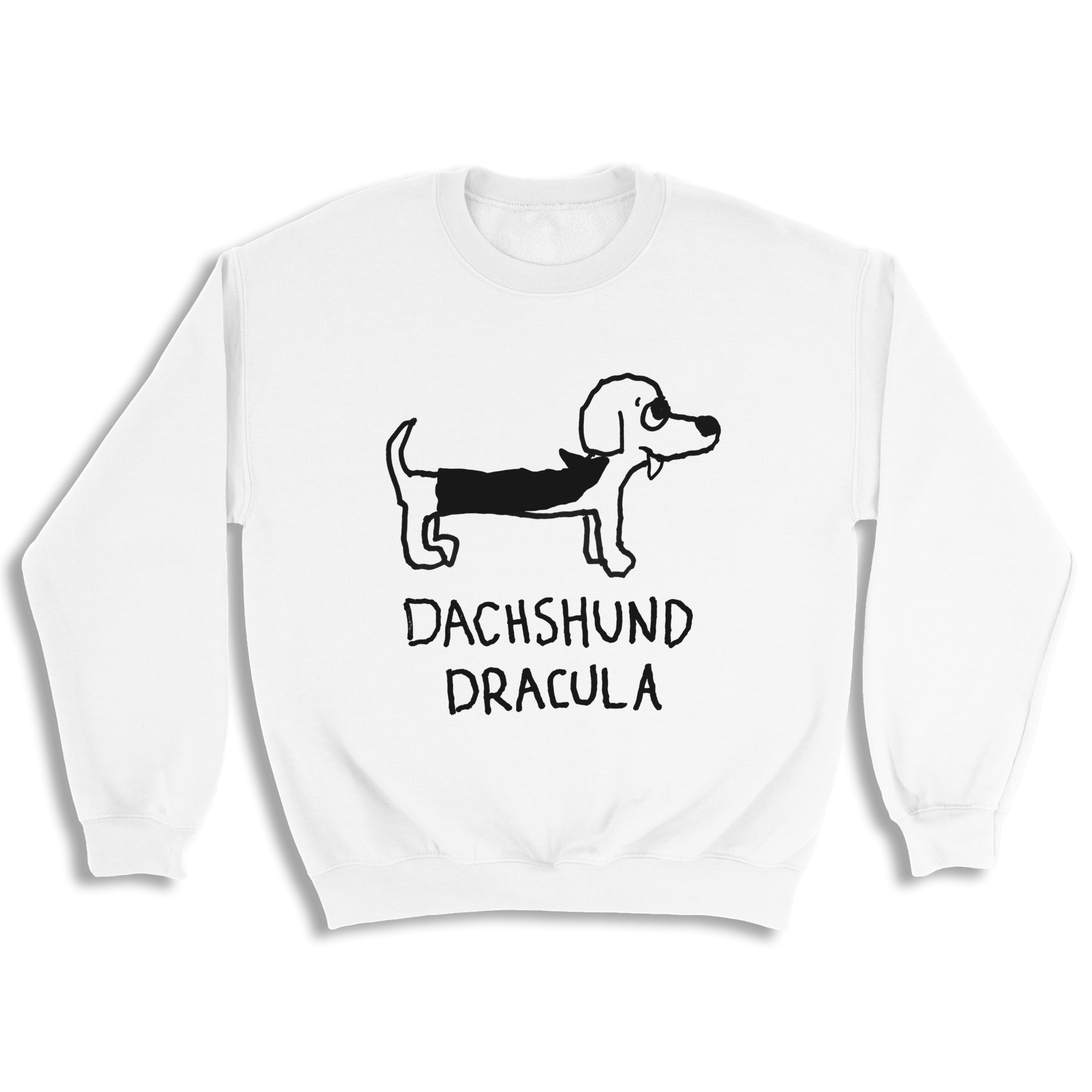 Halloween Collection - Dachshund Dracula - Crewneck Sweatshirt