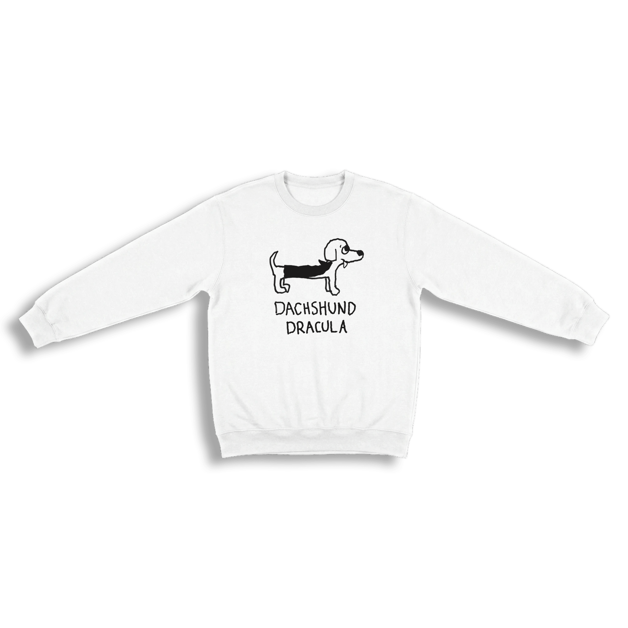 Halloween Collection - Dachshund Dracula - Premium Crewneck Sweatshirt