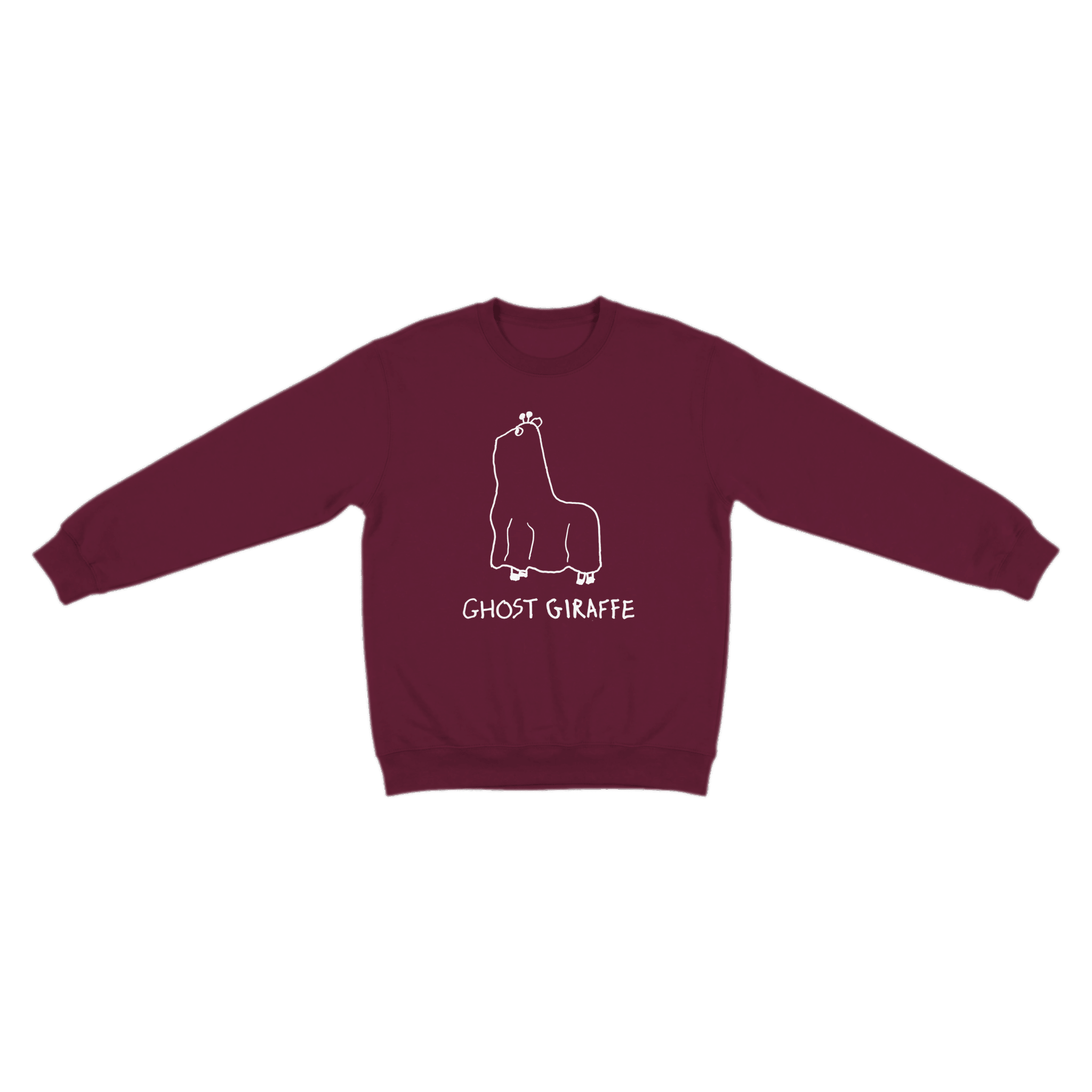 Halloween Collection - Ghost Giraffe - Premium Crewneck Sweatshirt