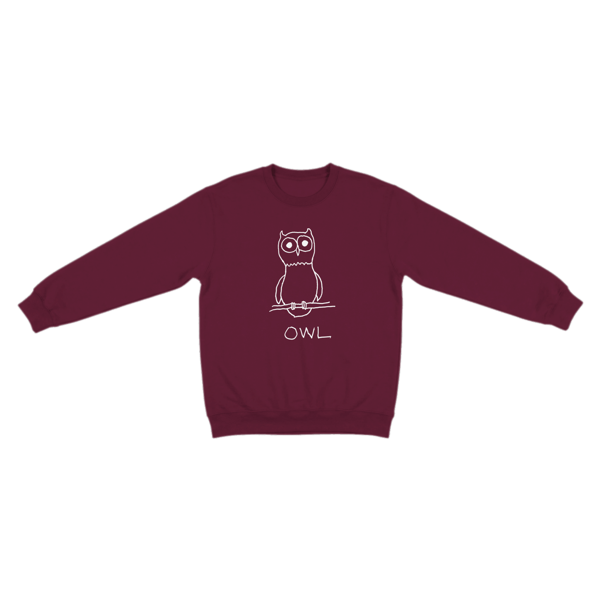 Halloween Collection - Owl - Premium Crewneck Sweatshirt
