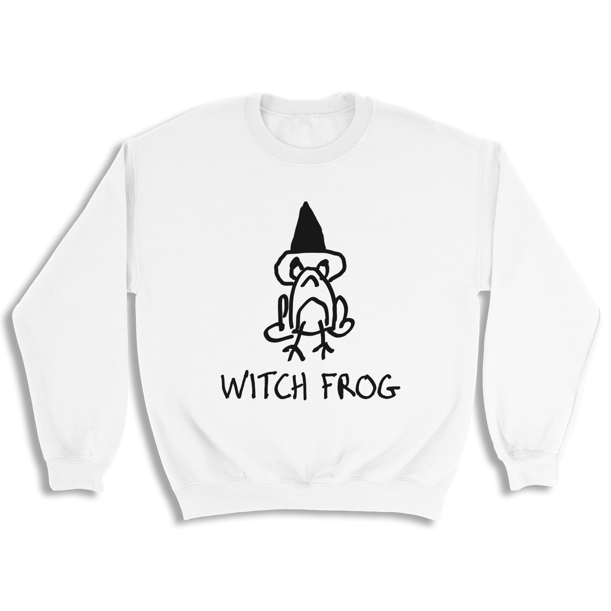 Halloween Collection - Witch Frog - Crewneck Sweatshirt