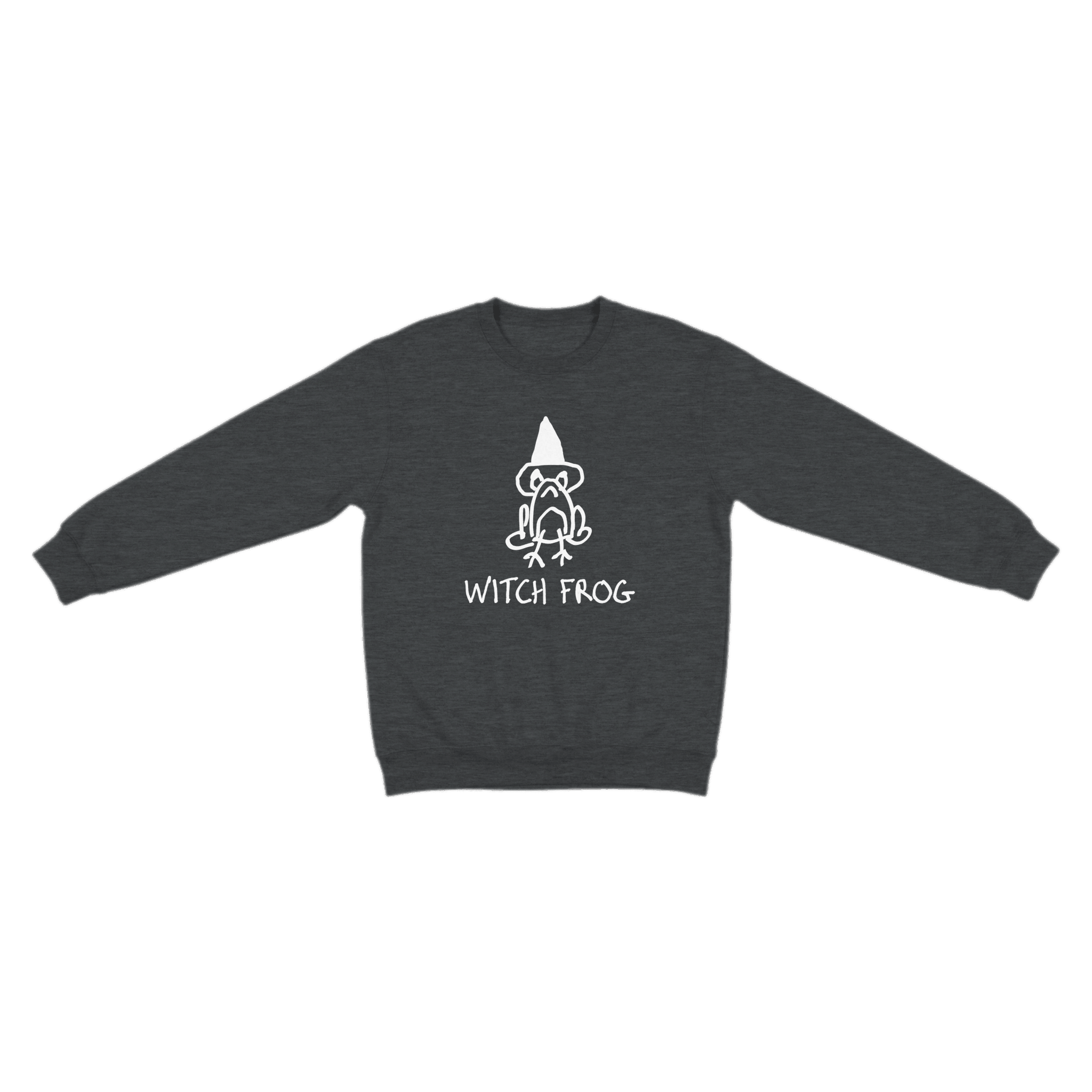 Halloween Collection - Witch Frog - Premium Crewneck Sweatshirt