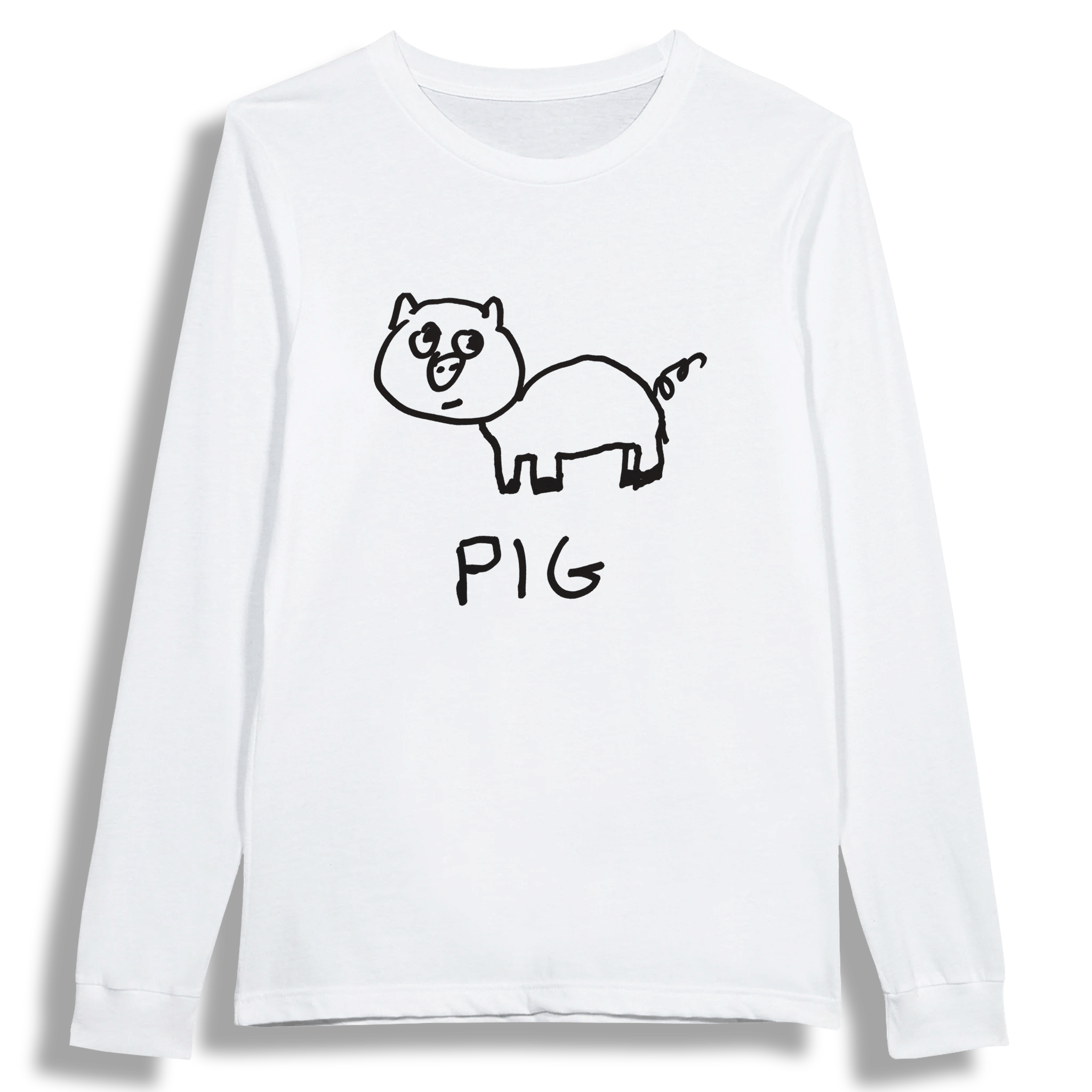 Pig Long Sleeve Tee product image