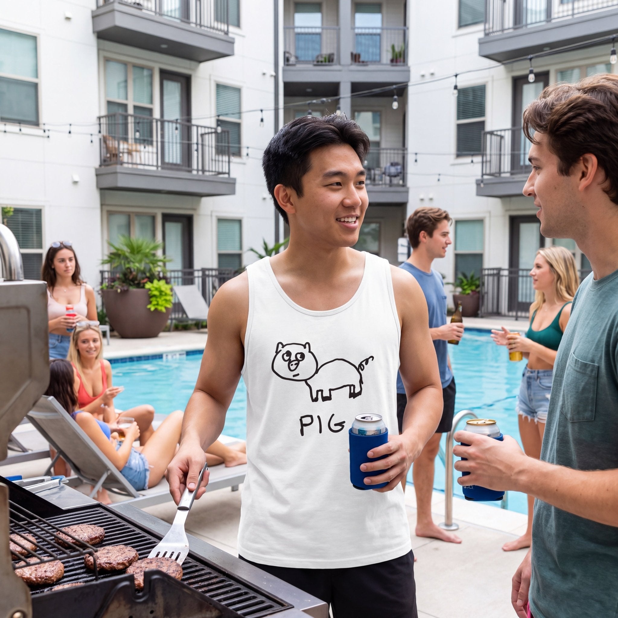 Pig - Unisex Tank Top