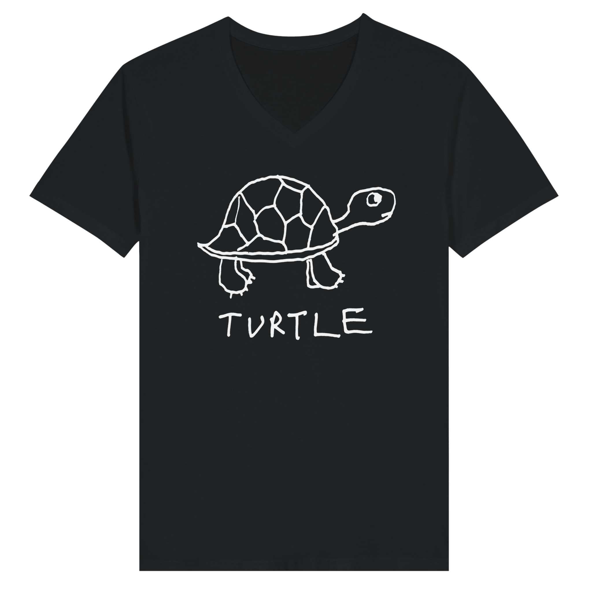 Turtle V Neck T Shirt product image