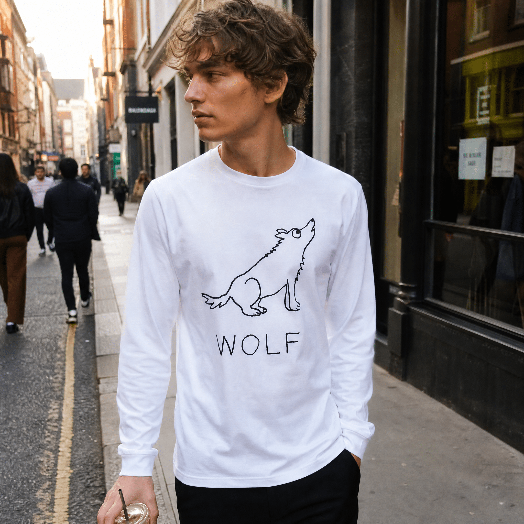 Wolf - Long Sleeve Unisex Tee