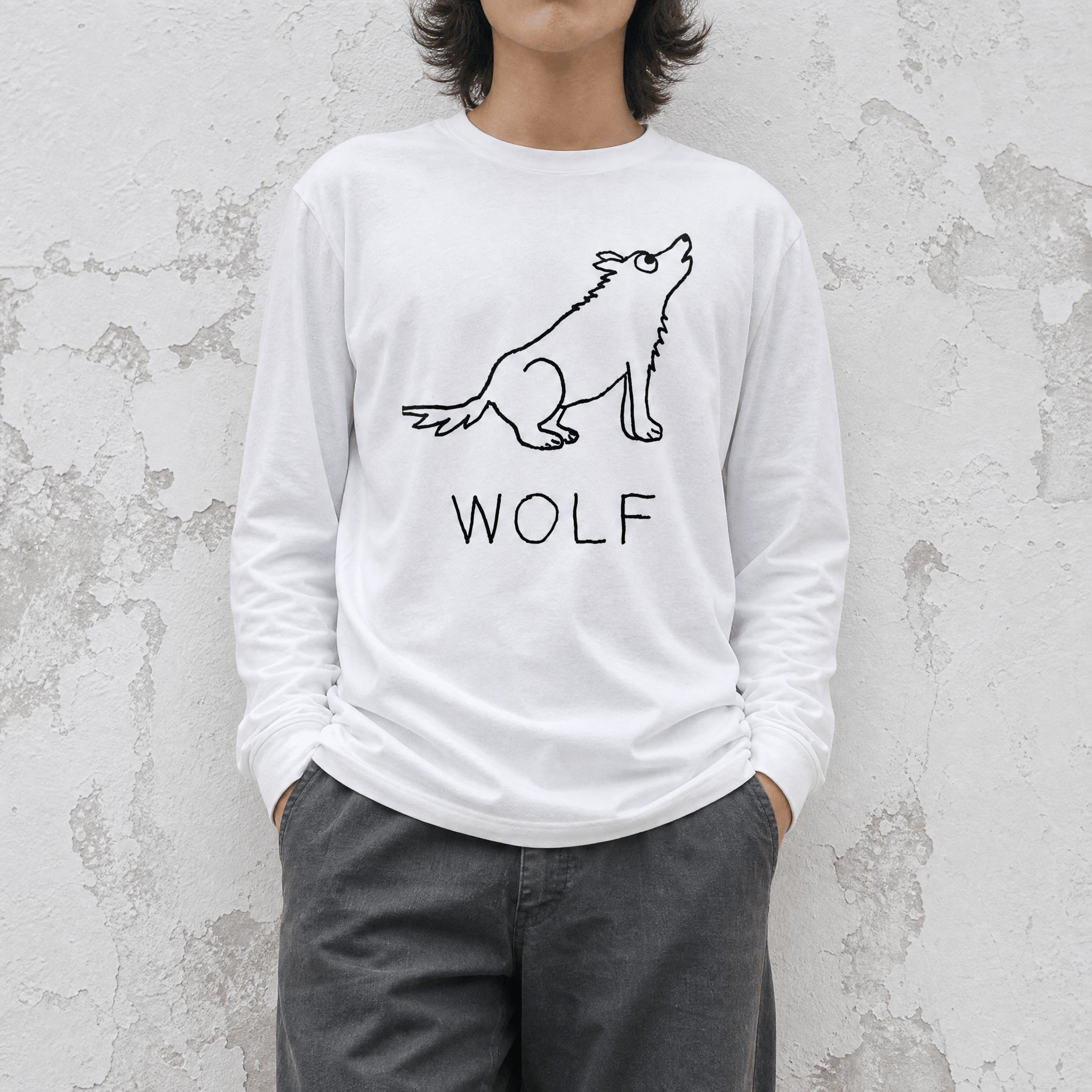 Wolf - Long Sleeve Unisex Tee