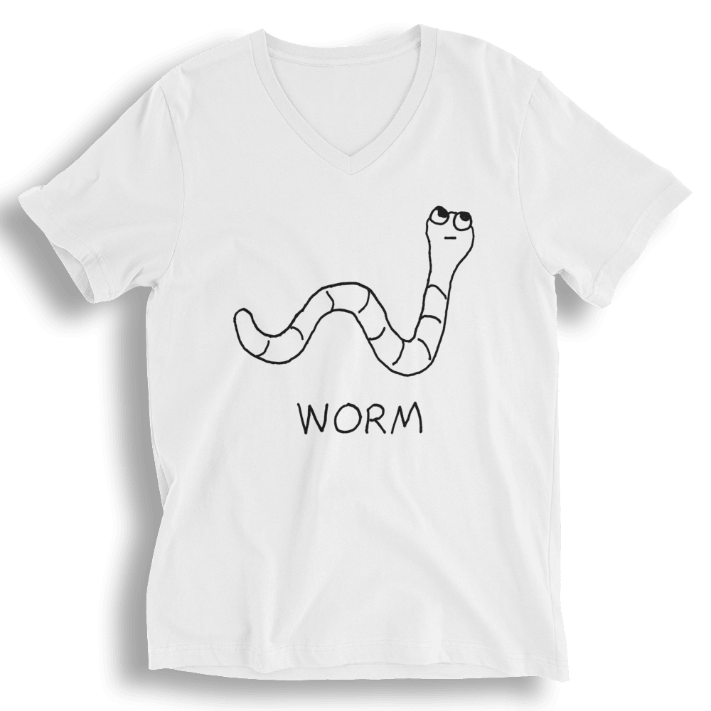 Worm - V-neck Tee