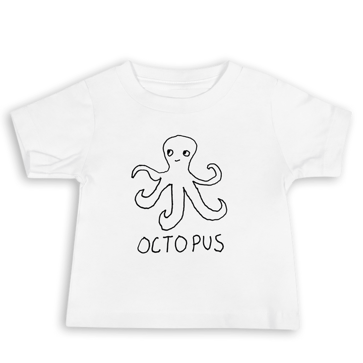 Octopus - Baby Tee - LoFi Animal Shirts