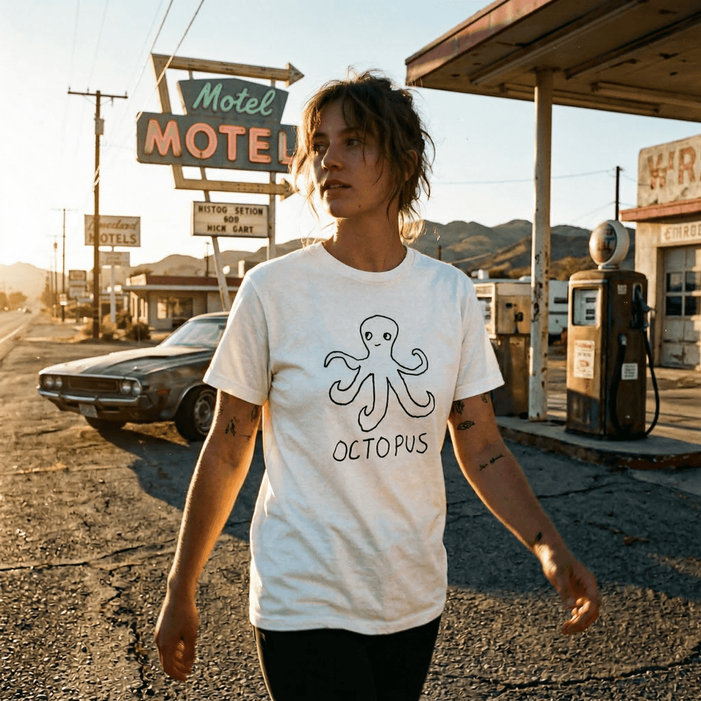 Octopus - Classic Tee - LoFi Animal Shirts