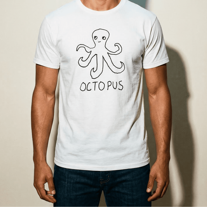 Octopus - Classic Tee - LoFi Animal Shirts