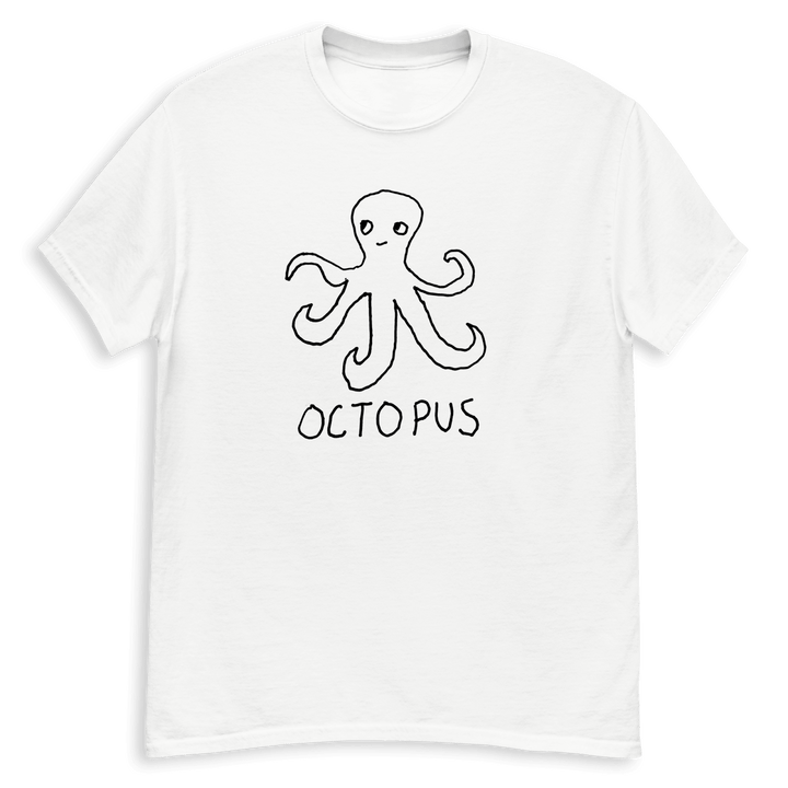 Octopus - Classic Tee - LoFi Animal Shirts