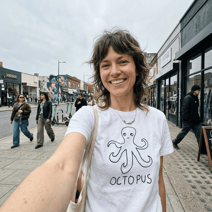 Octopus - Classic Tee - LoFi Animal Shirts