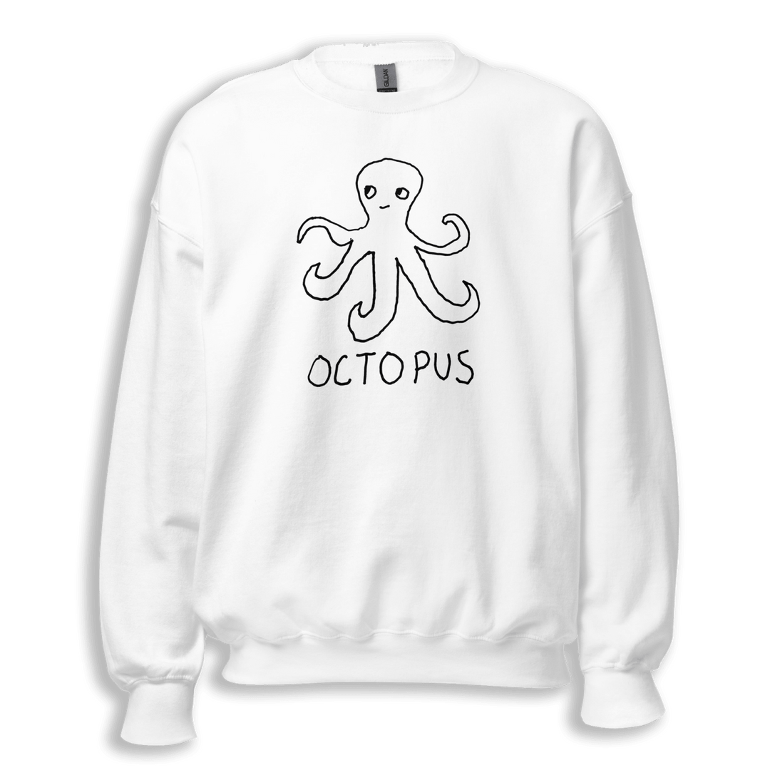 Octopus - Crewneck Sweatshirt - LoFi Animal Shirts
