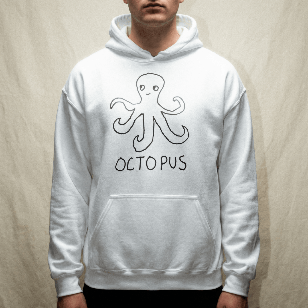 Octopus - Hoodie - LoFi Animal Shirts