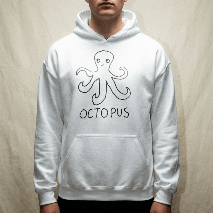 Octopus - Hoodie - LoFi Animal Shirts