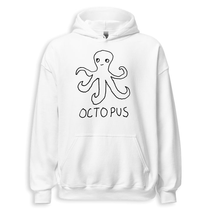 Octopus - Hoodie - LoFi Animal Shirts