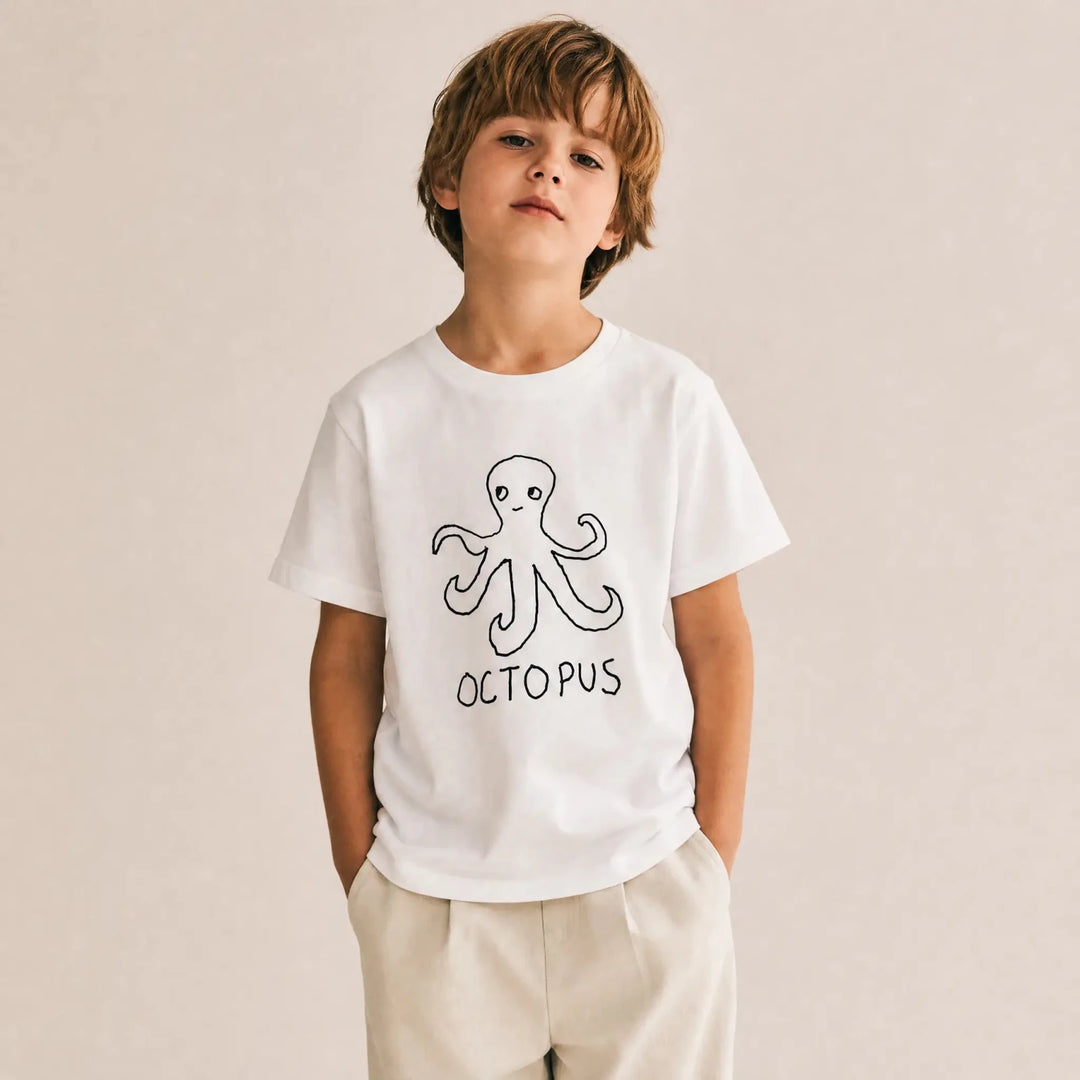 Octopus - Kids Tee - LoFi Animal Shirts