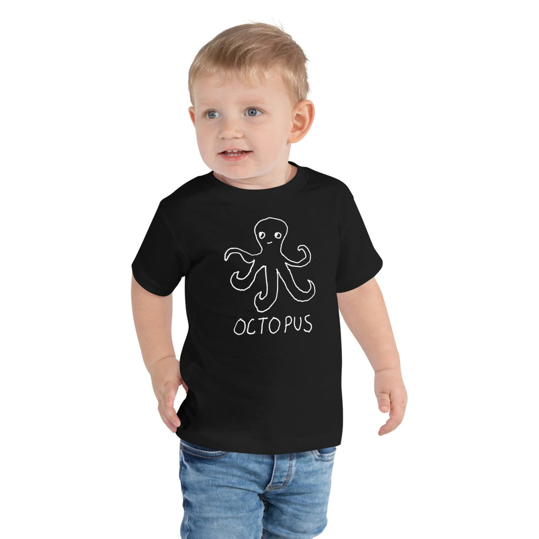 Octopus - Toddler Tee - LoFi Animal Shirts
