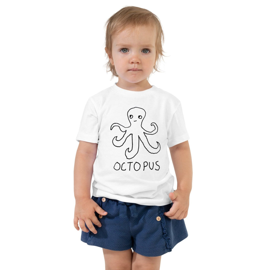 Octopus - Toddler Tee - LoFi Animal Shirts