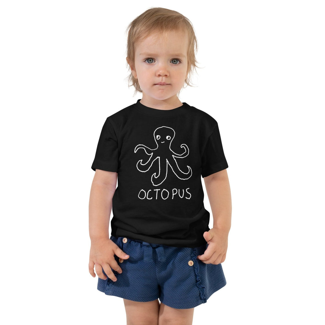 Octopus - Toddler Tee - LoFi Animal Shirts