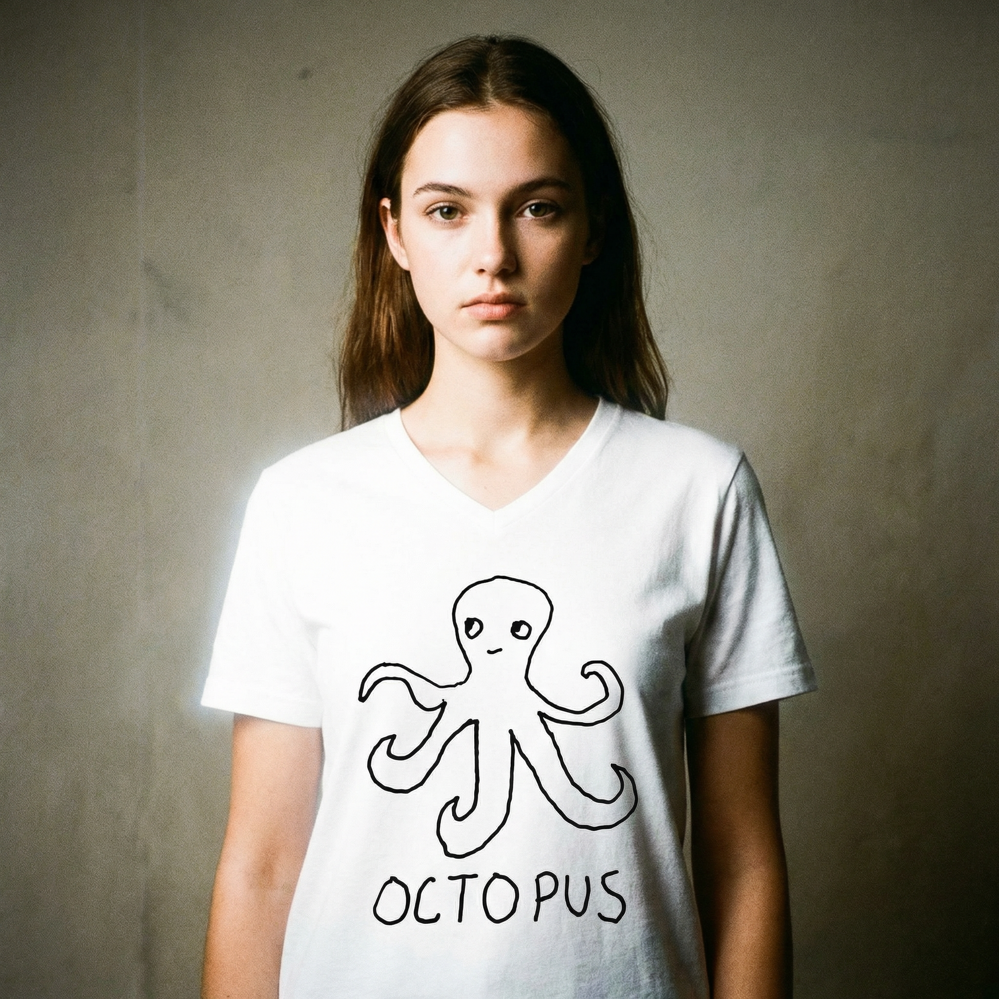 Octopus - Unisex V-neck Tee