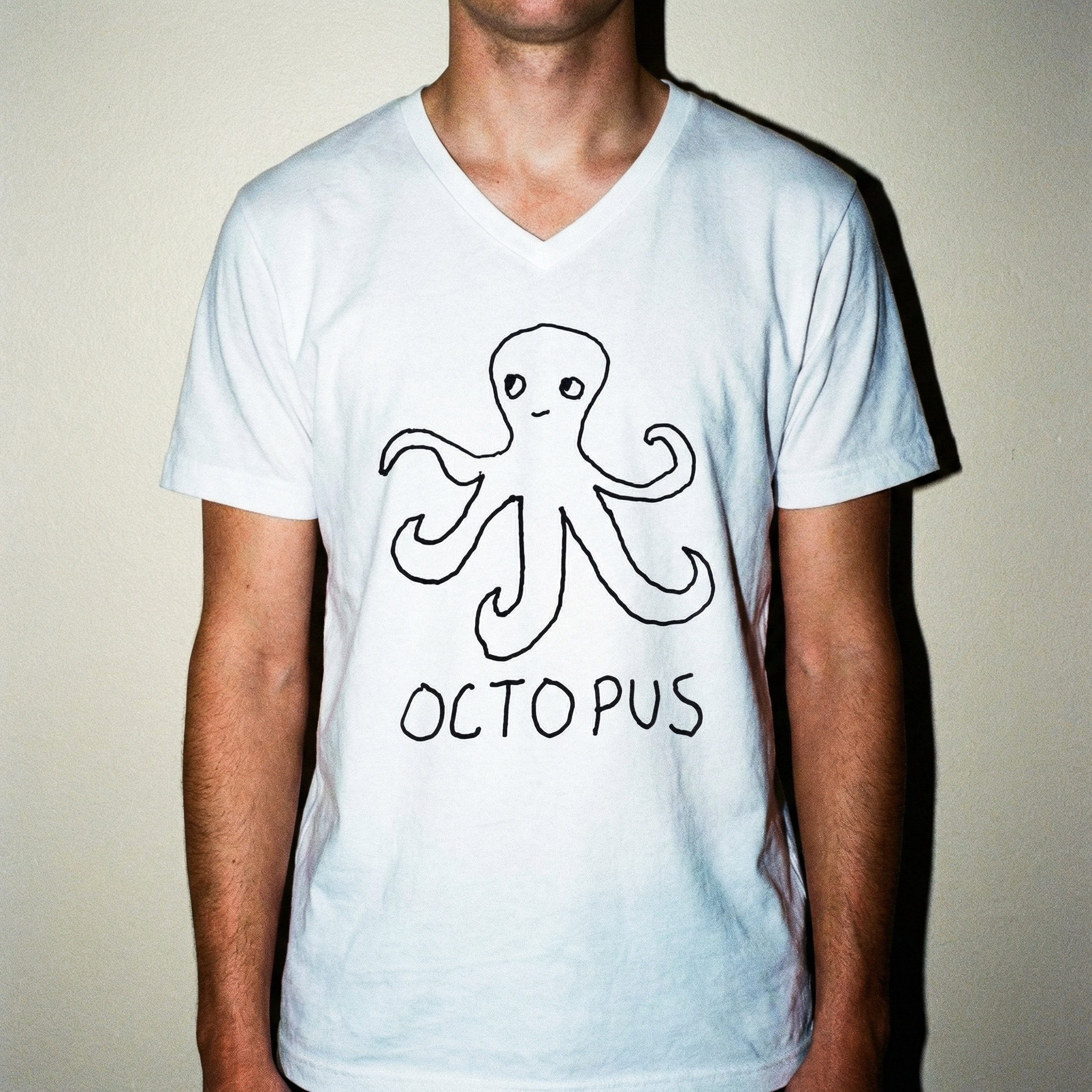 Octopus - Unisex V-neck Tee