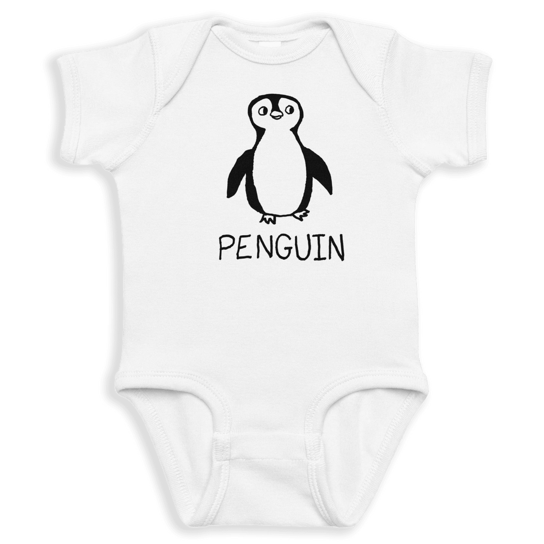 Penguin - Baby Onesie - LoFi Animal Shirts