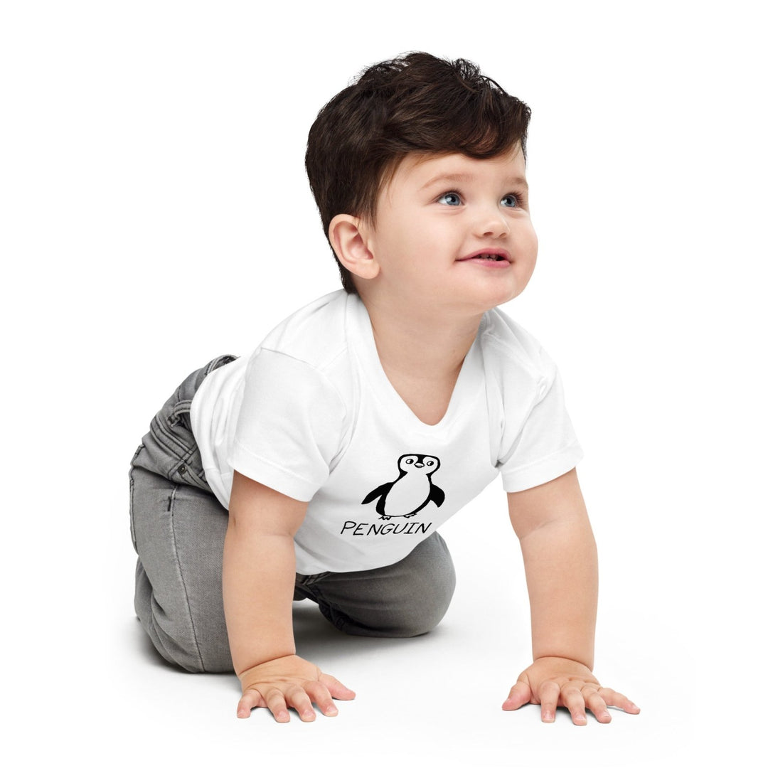 Penguin - Baby Tee - LoFi Animal Shirts