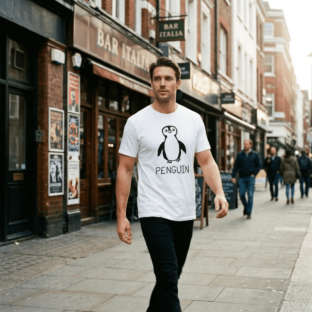 Penguin - Classic Tee - LoFi Animal Shirts