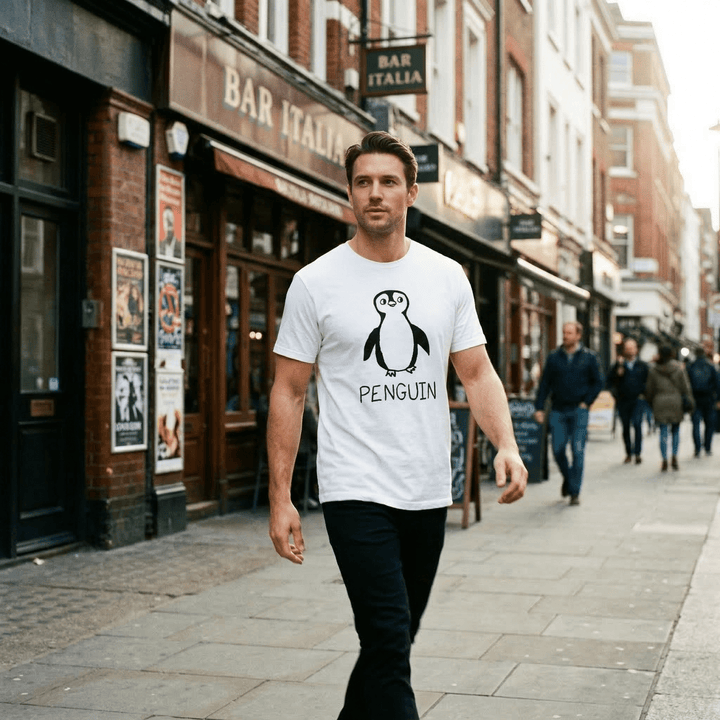 Penguin - Classic Tee - LoFi Animal Shirts