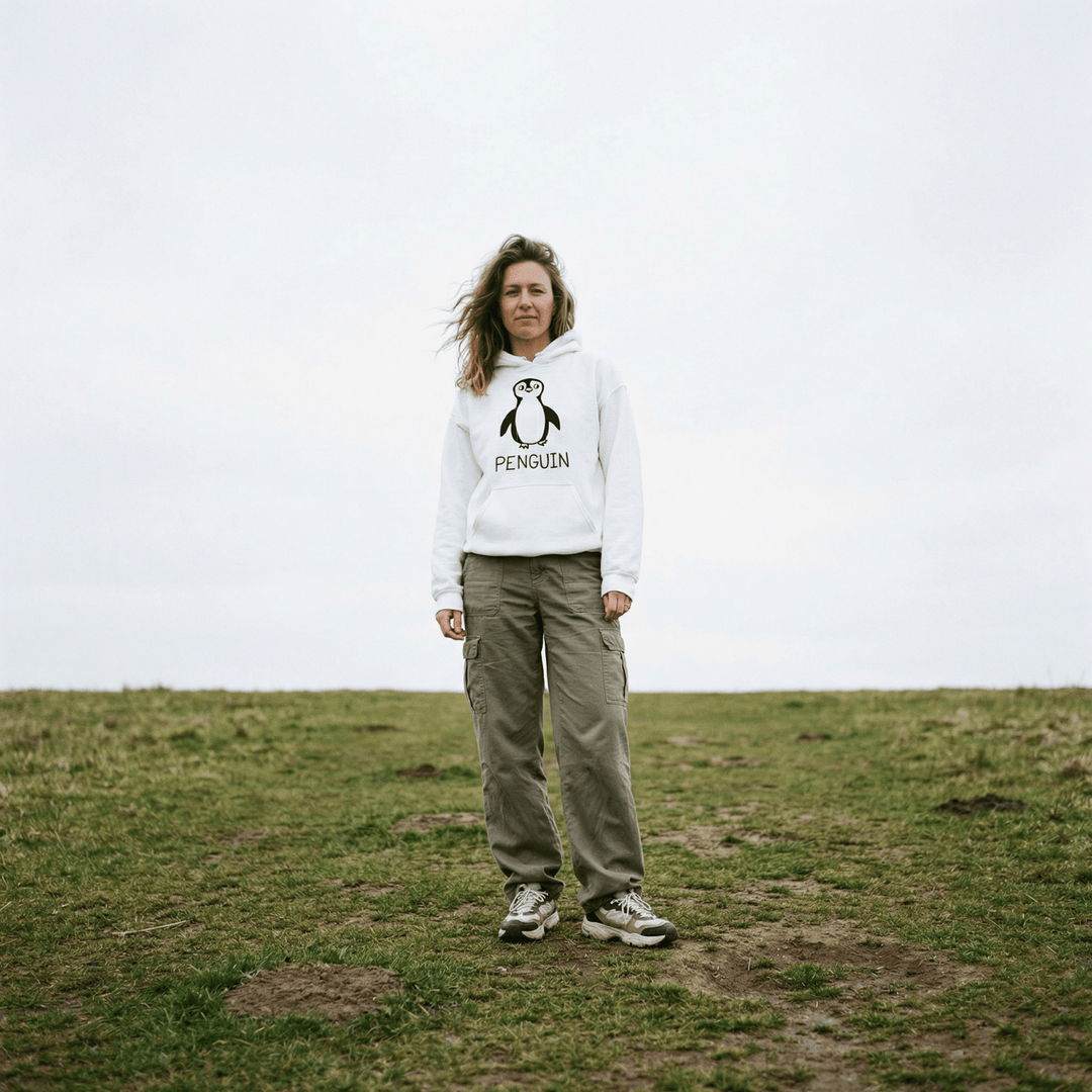Penguin - Hoodie - LoFi Animal Shirts