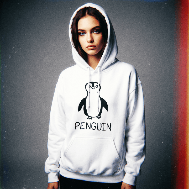 Penguin - Hoodie - LoFi Animal Shirts