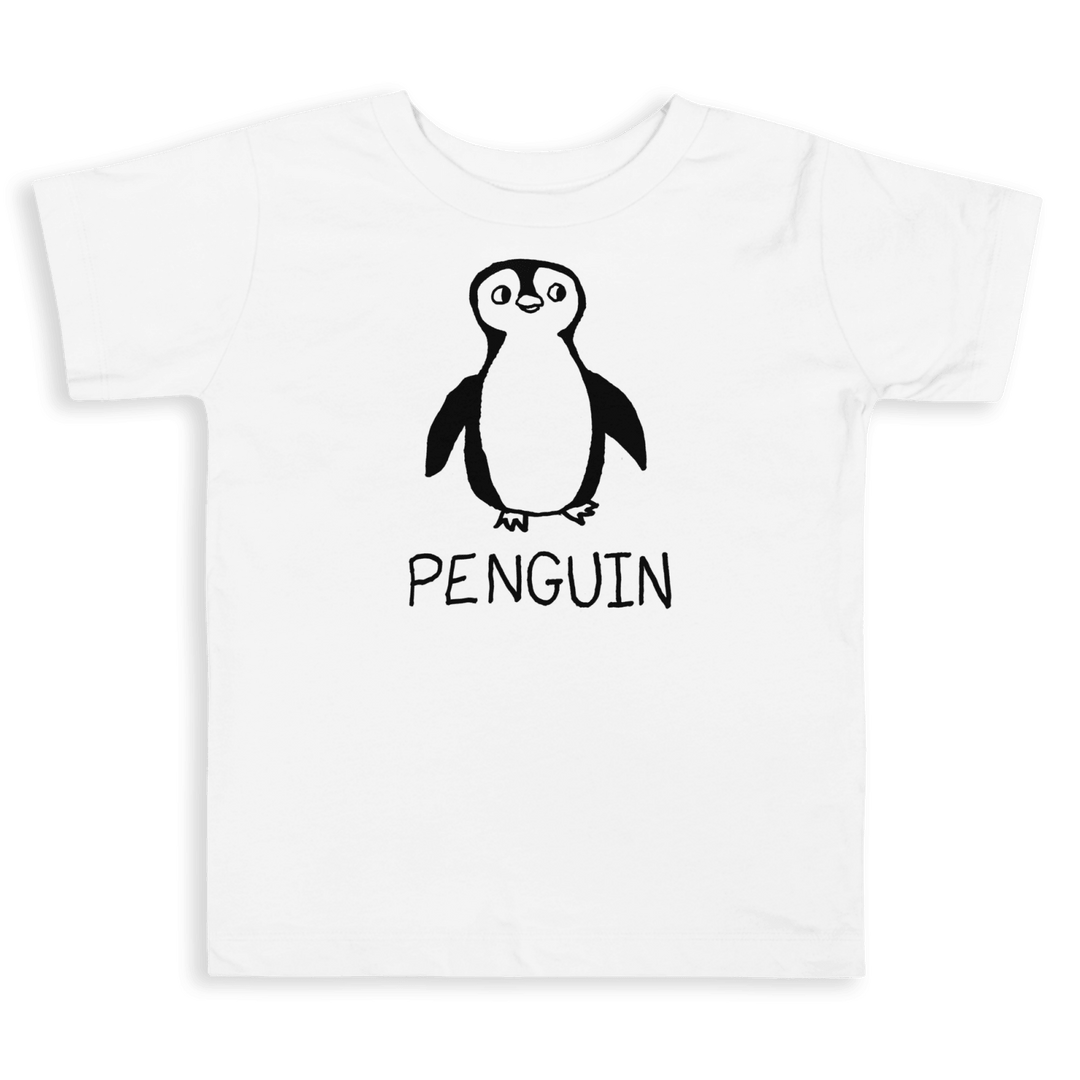 Penguin - Toddler Tee - LoFi Animal Shirts