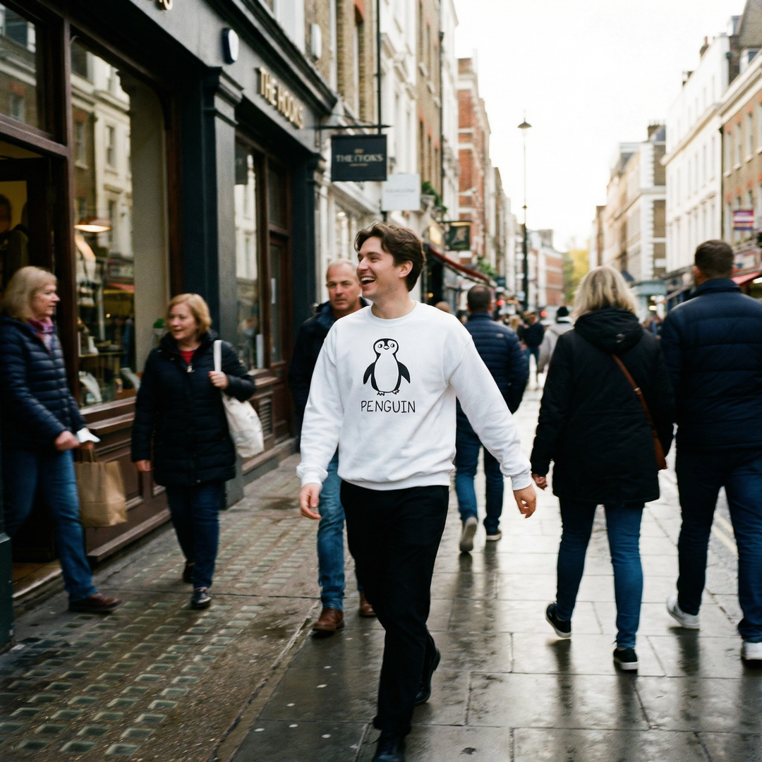 Penguin - Unisex Crewneck Sweatshirt