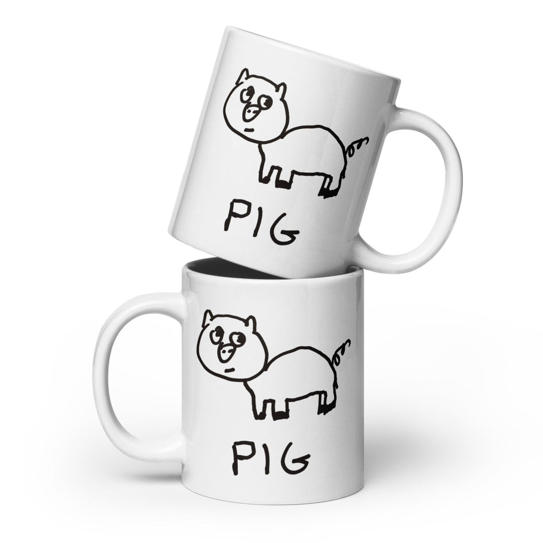 Pig - 20 oz. Mug - LoFi Animal Shirts
