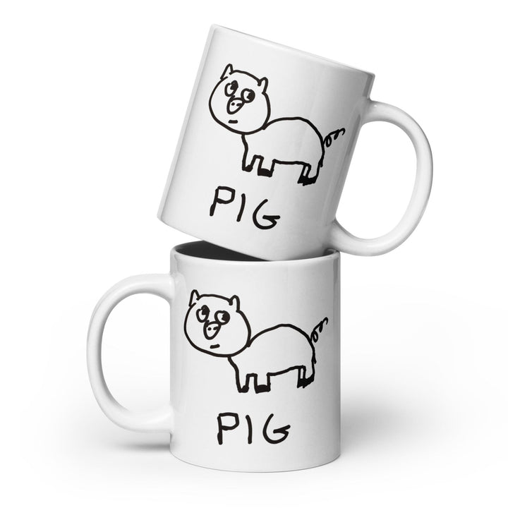 Pig - 20 oz. Mug - LoFi Animal Shirts