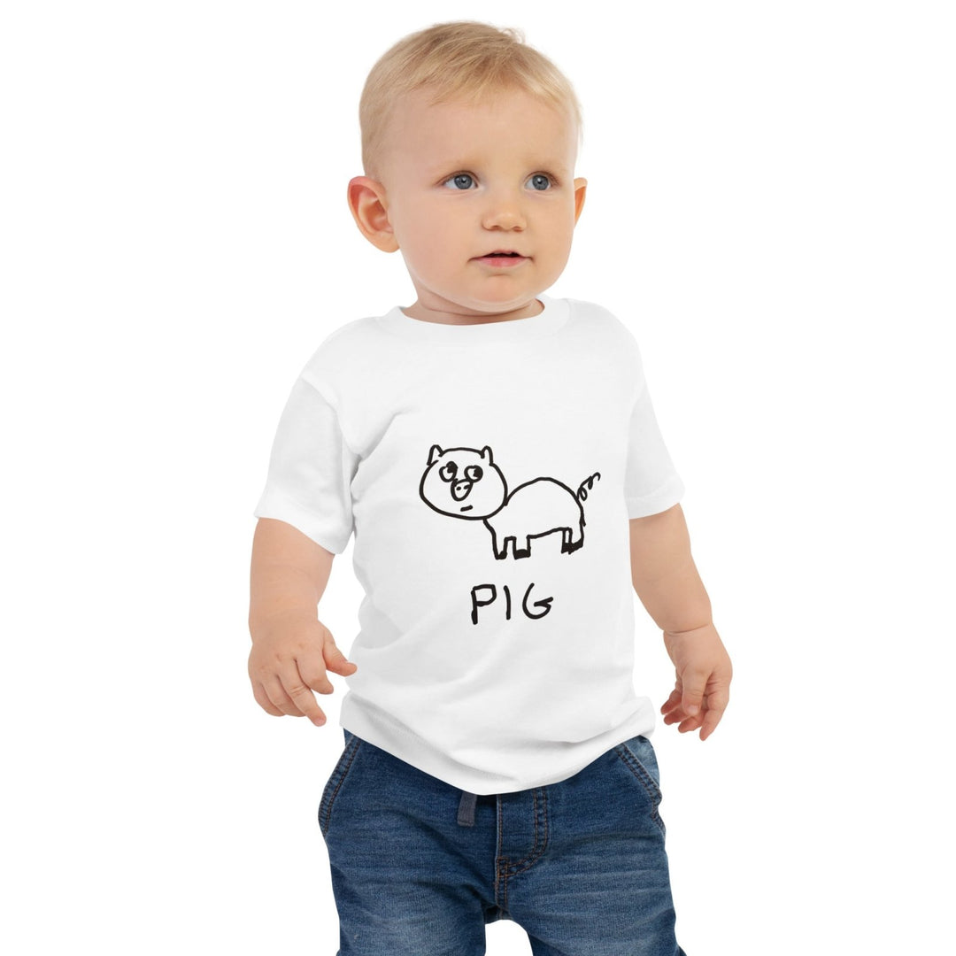 Pig - Baby Tee - LoFi Animal Shirts