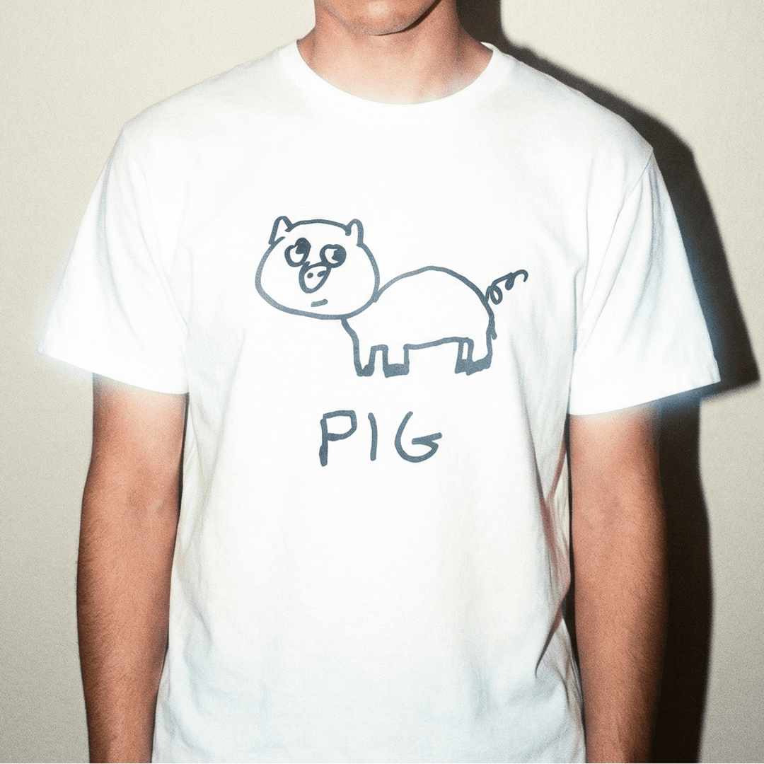 Pig - Classic Tee - LoFi Animal Shirts