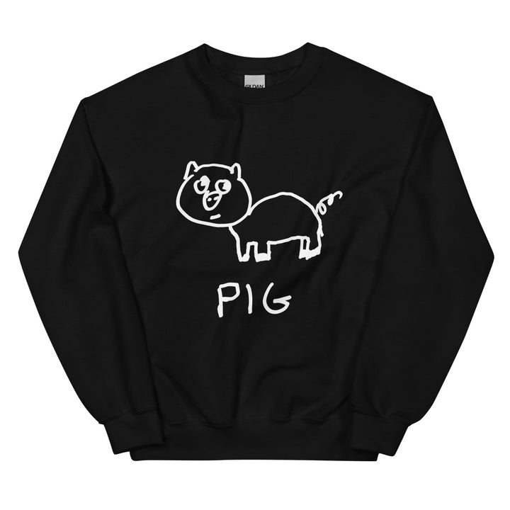 Pig - Crewneck Sweatshirt - LoFi Animal Shirts