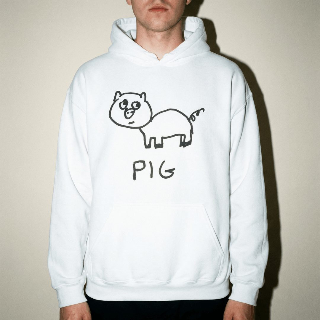 Pig - Hoodie - LoFi Animal Shirts